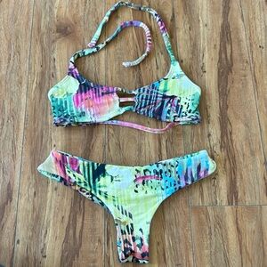 Midori printed bikini